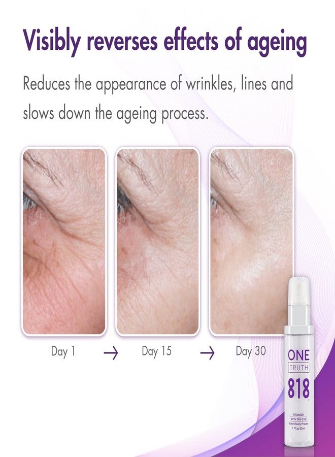 One Truth 818 Atomiser Spritz with TAM-818 | Telomerase Activation | Anti-Aging Face Mist - Image 5